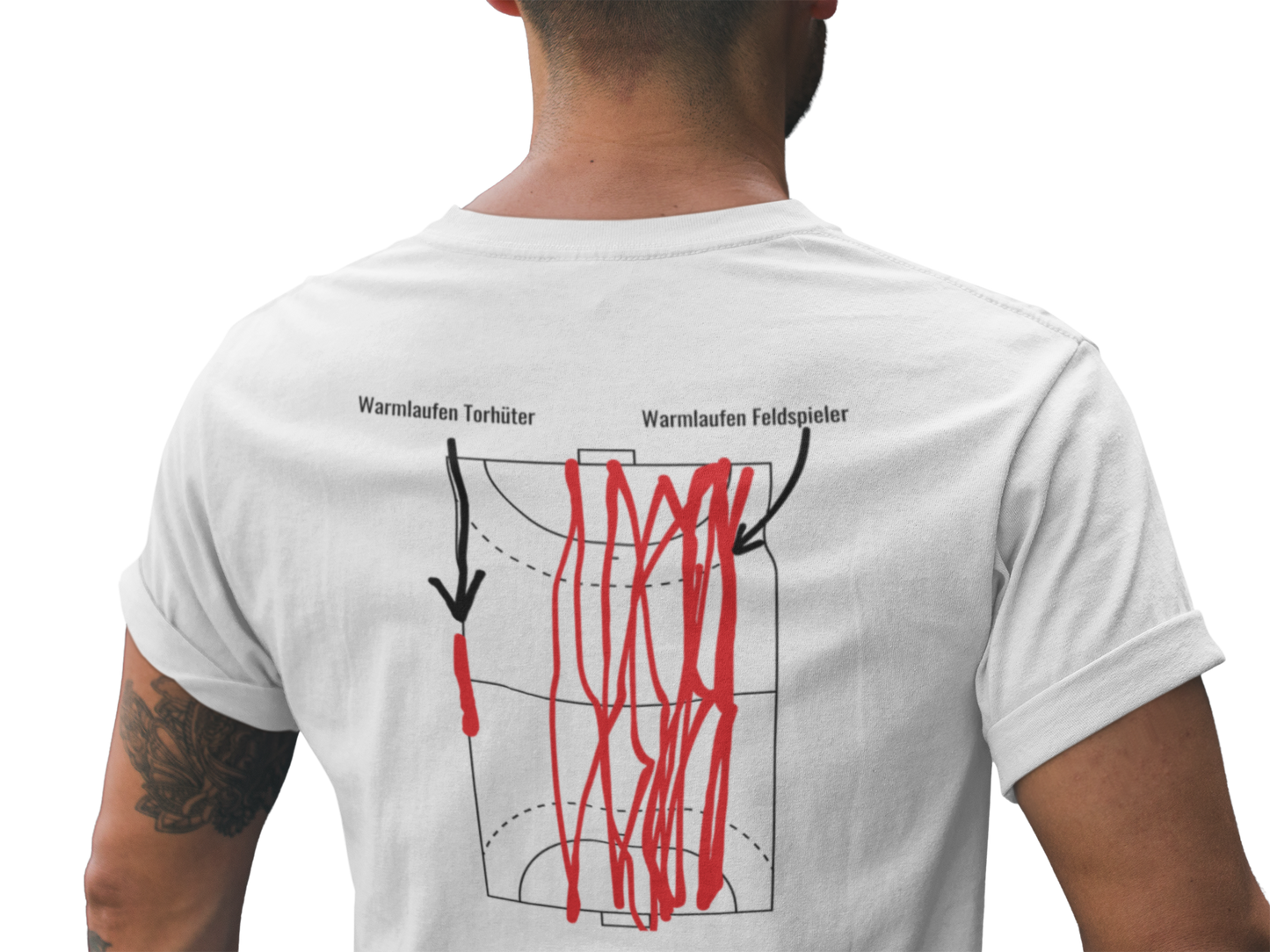 Warmlaufen Torhüter - Unisex Shirt
