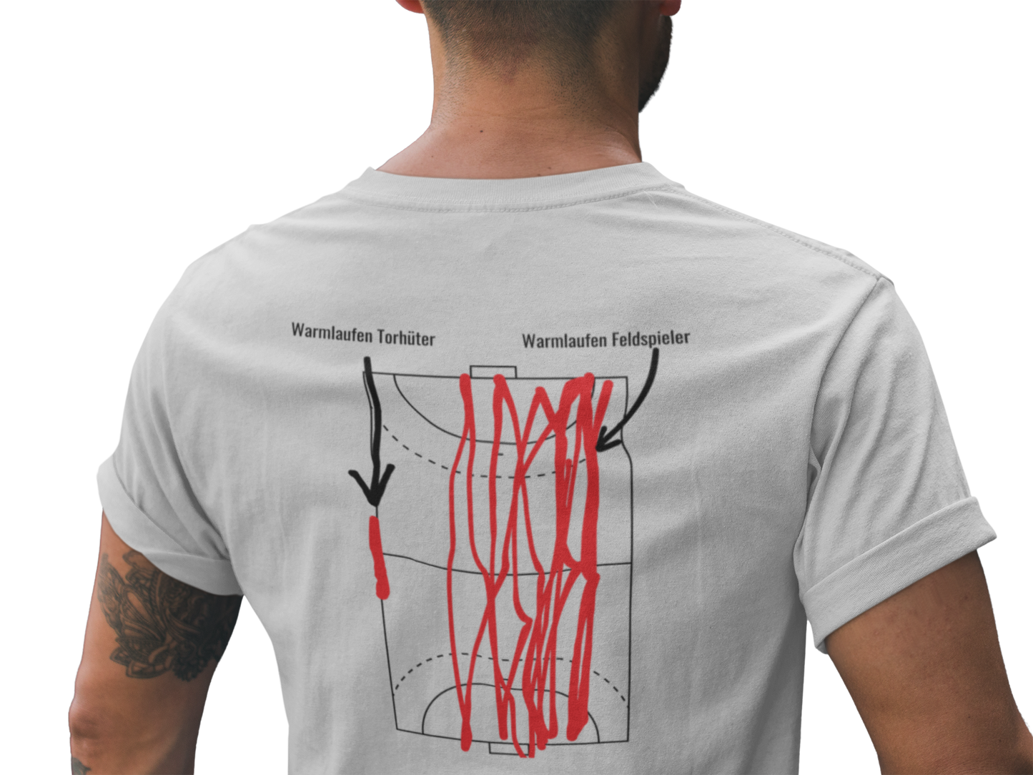 Warmlaufen Torhüter - Unisex Shirt